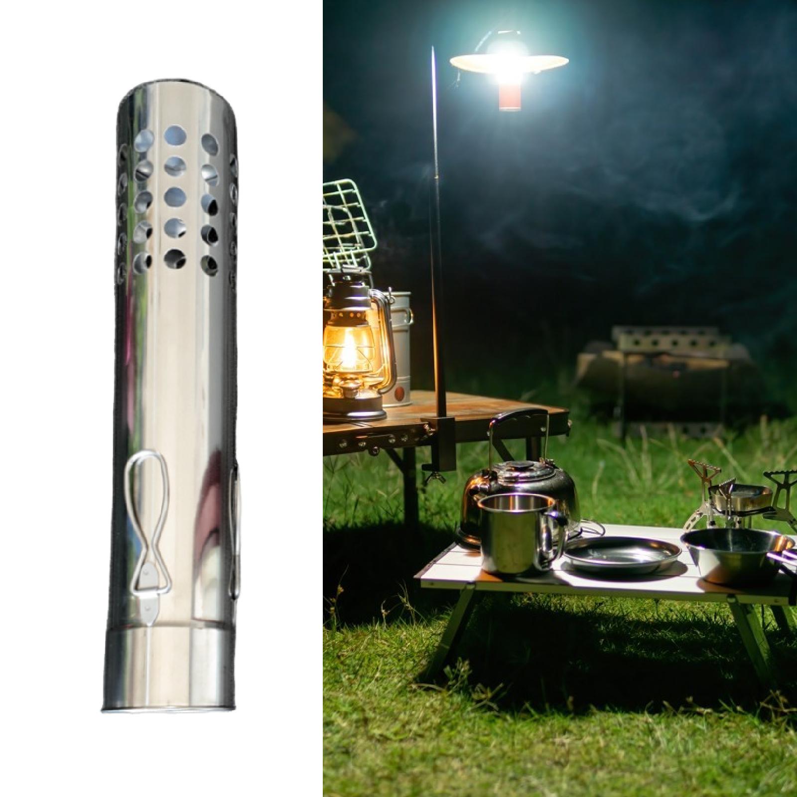 Tent Stove Pipe Spark Arrestor Cap - Outdoor Stove Chimney Pipe with Spark