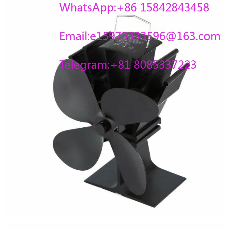 Stove Fan Heat Powered 4 Blade - Heat Powered 4 Blades Stove Fan
