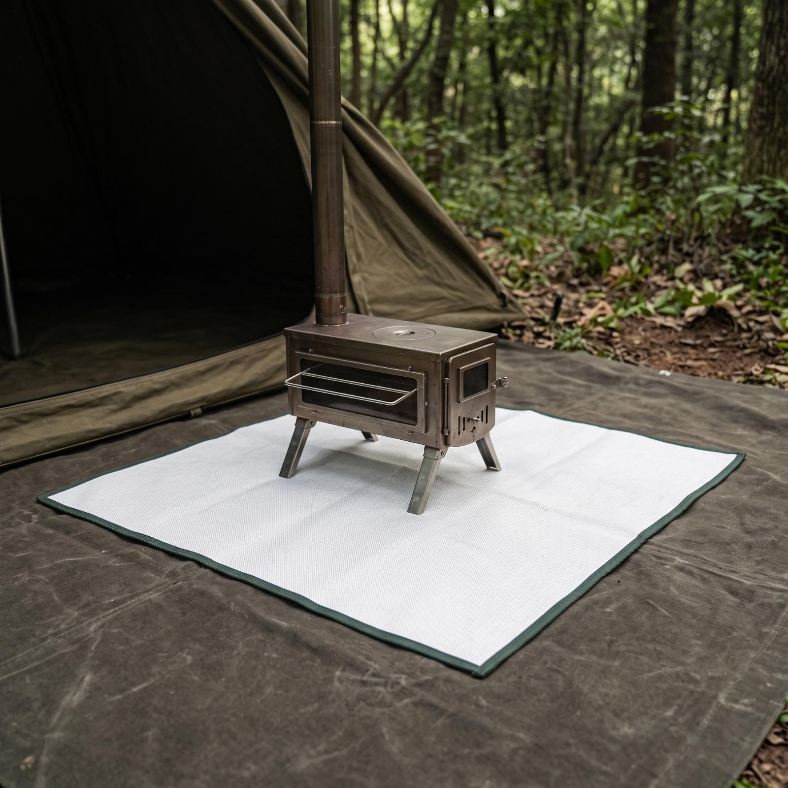 Tent Stove Jack Fireproof Sili - đánh giá và giá Fireproof Stove Jack Tent Silicone