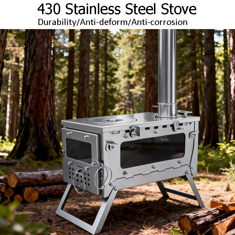 DANCHEL S2 Pro Camping Hot Ten - đánh giá và giá Hot Tent Wood Stove With Chimney Pipe