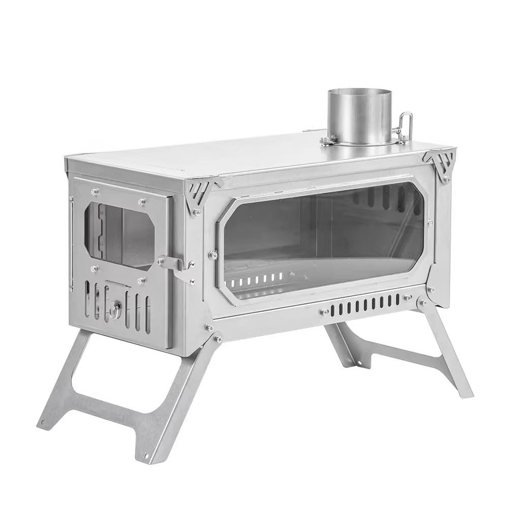 Pure Titanium Folding Wood Sto - đánh giá và giá Titanium Folding Wood Stove Tent