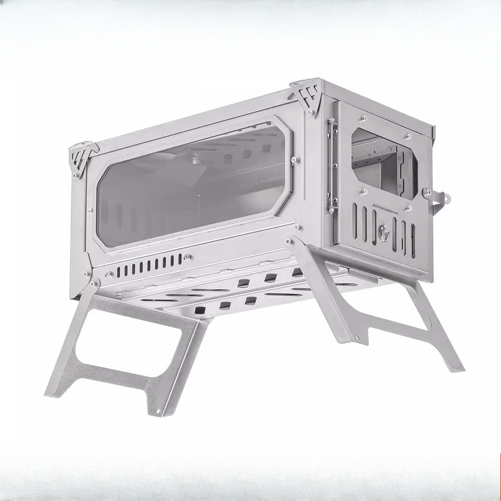Pure Titanium Folding Wood Sto - đánh giá và giá Titanium Folding Wood Stove Tent