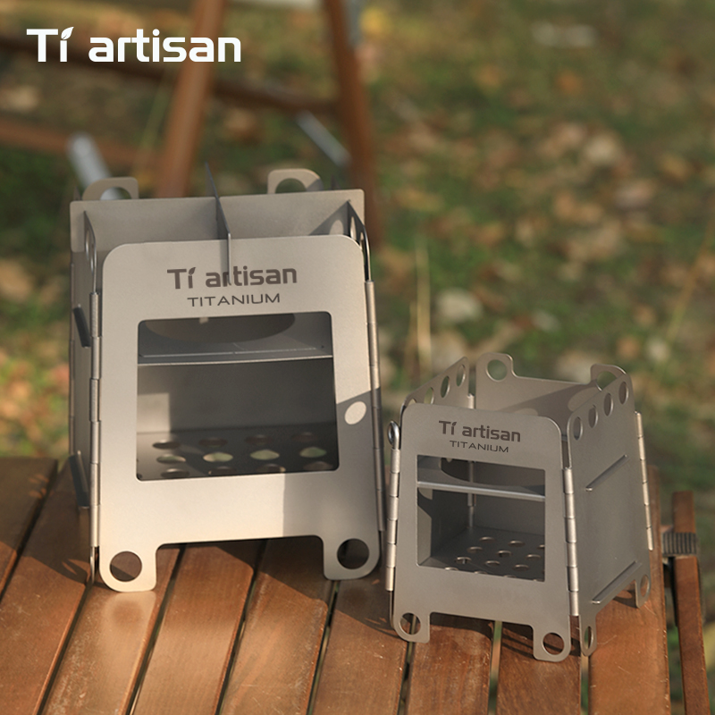Tiartisan Titanium Multi-fuel  - đánh giá và giá Ultralight Titanium Wood Stove Backpack