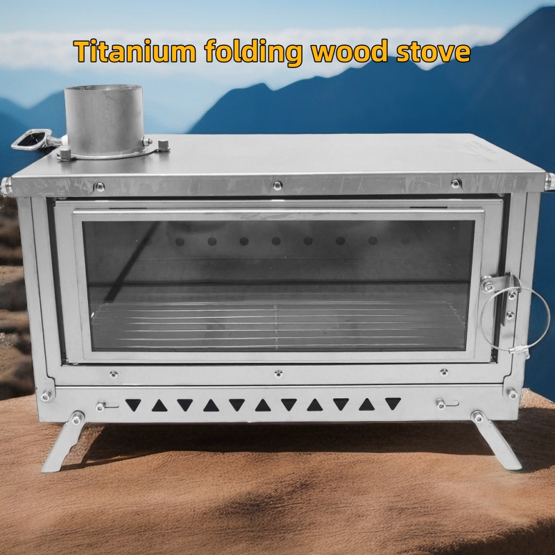 Titanium folding wood stove fo - đánh giá và giá Titanium Folding Wood Stove Tent