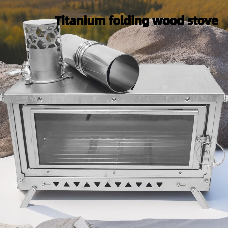 Titanium folding wood stove fo - đánh giá và giá Titanium Folding Wood Stove Tent
