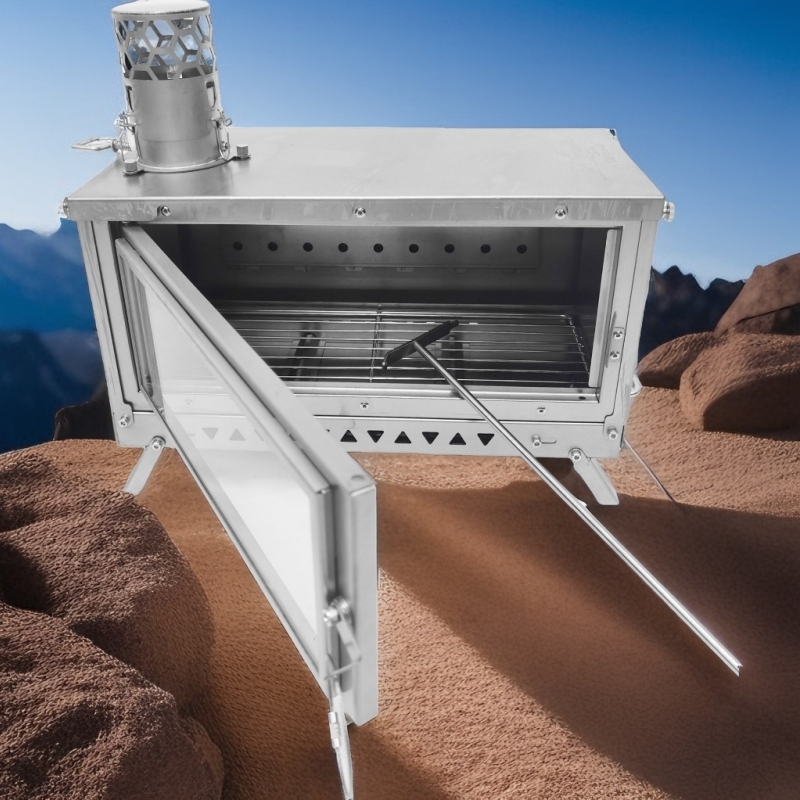 Titanium folding wood stove fo - đánh giá và giá Titanium Folding Wood Stove Tent
