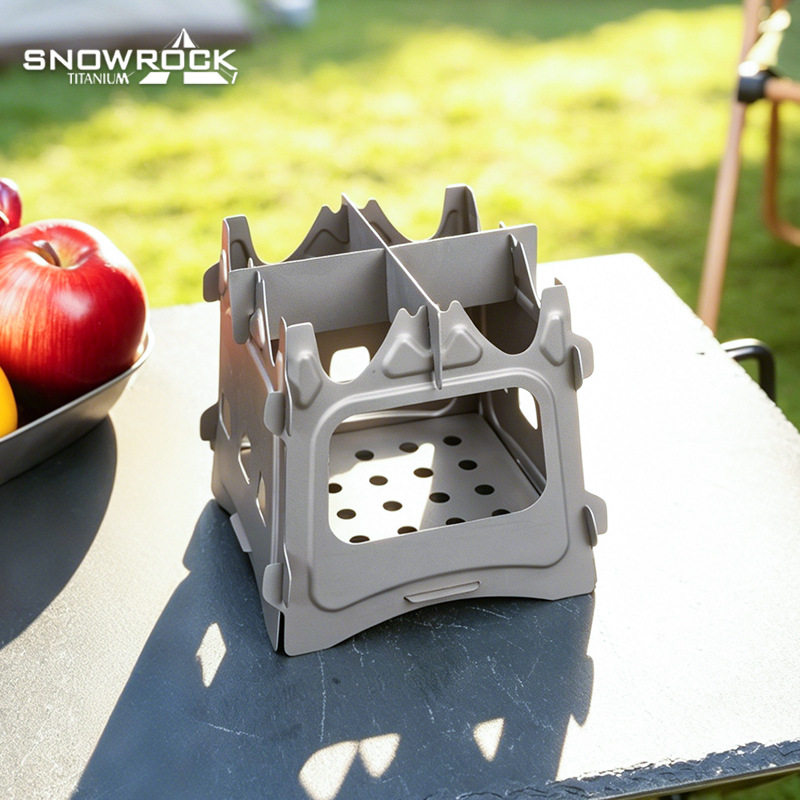Titanium Alloy Folding Wood St - đánh giá và giá Ultralight Titanium Wood Stove Backpack