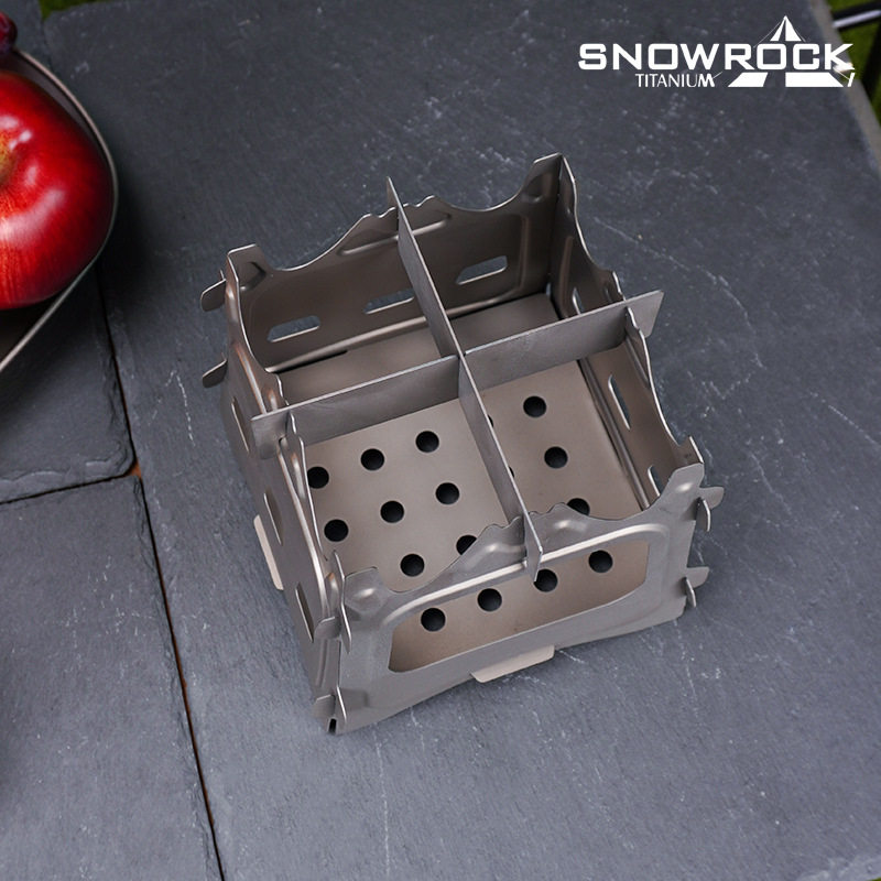 Titanium Alloy Folding Wood St - đánh giá và giá Ultralight Titanium Wood Stove Backpack