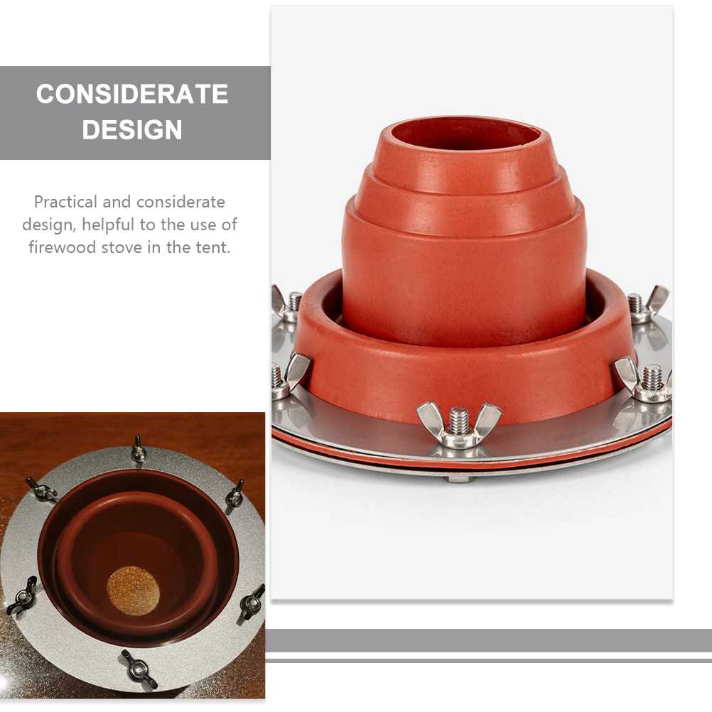 Hot Tent Stove Jack Silicone S - đánh giá và giá Fireproof Stove Jack Tent Silicone