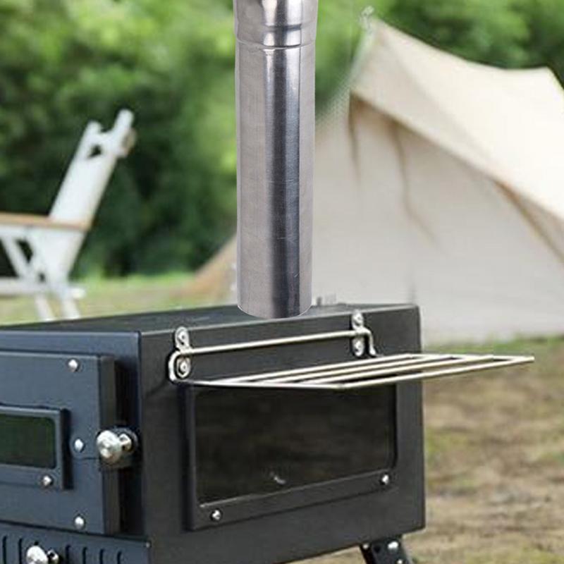 Stove Chimney Pipe Stainless S - đánh giá và giá Hot Tent Wood Stove With Chimney Pipe