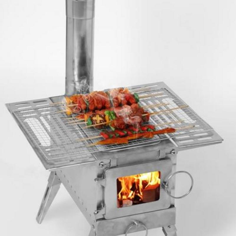 Stove Chimney Pipe Stainless S - đánh giá và giá Hot Tent Wood Stove With Chimney Pipe