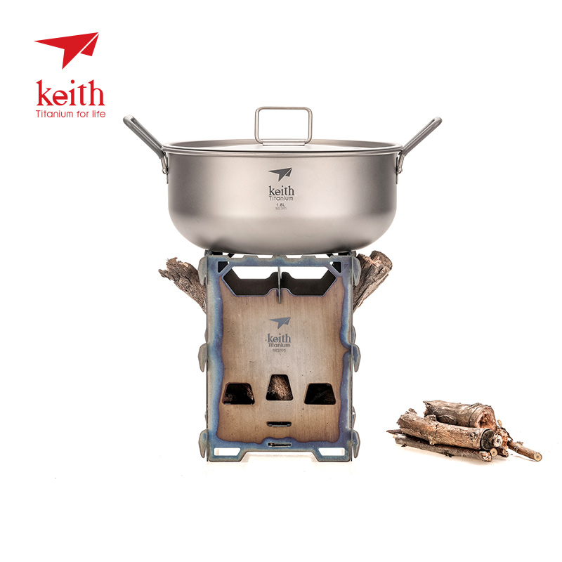Keith Hợp Kim Titan Ti2201 Man - đánh giá và giá Ultralight Titanium Wood Stove Backpack