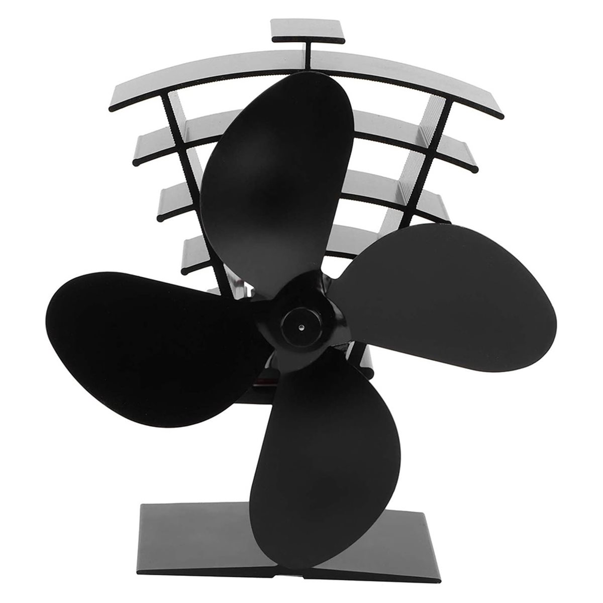 Wood Stove Fan Aluminum Withst - đánh giá và giá Stove Fan Heat Powered 4 Blade