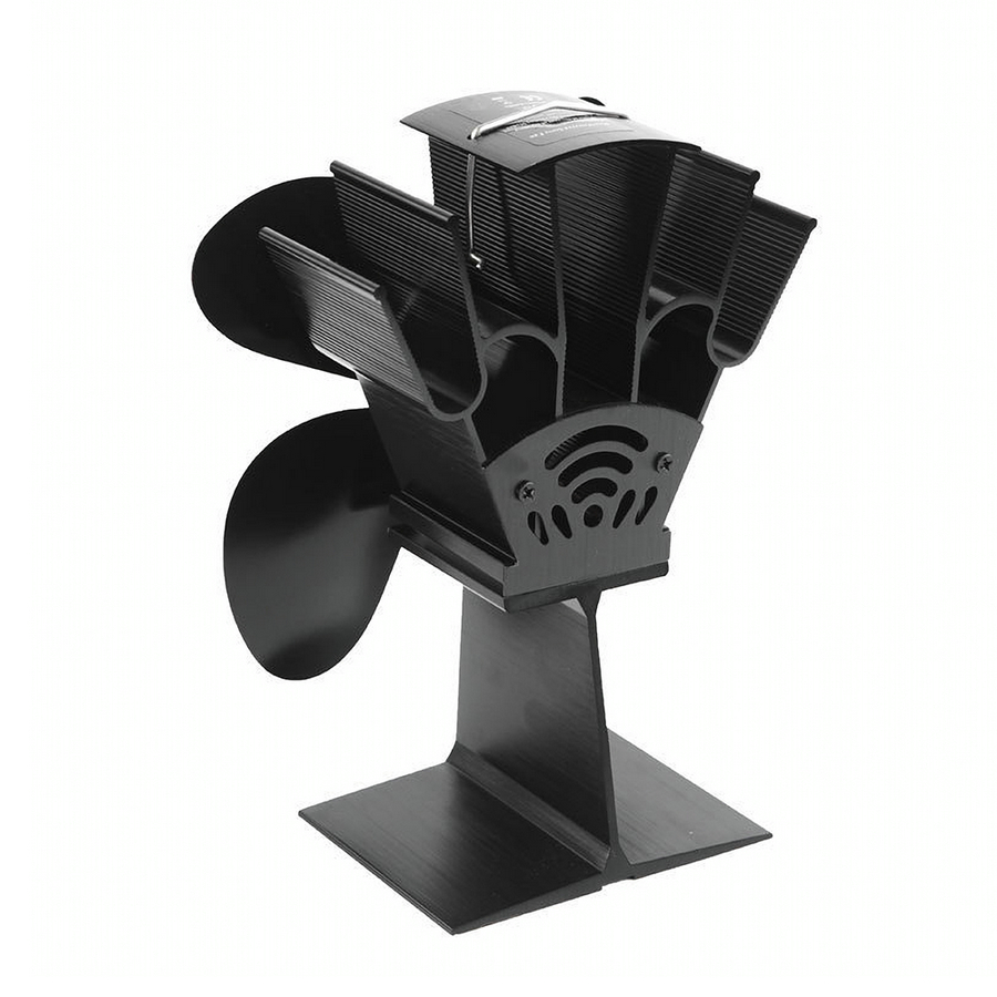 Mini 4 Blade Heat Powered Stov - đánh giá và giá Stove Fan Heat Powered 4 Blade