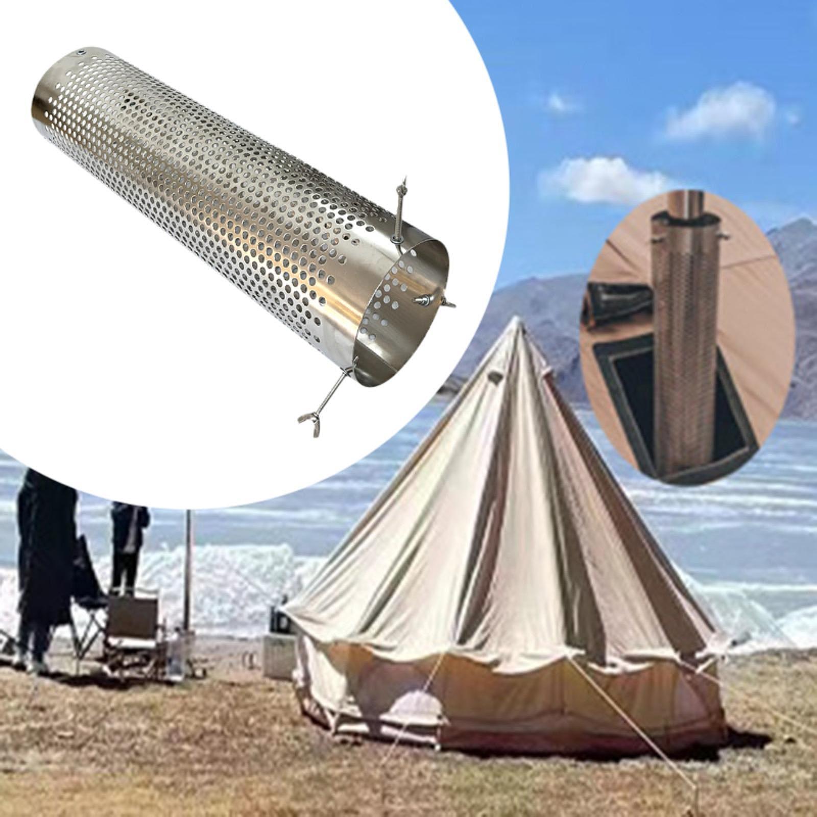 Tent Chimney Pipe Chimney Guar - đánh giá và giá Tent Stove Pipe Spark Arrestor Cap