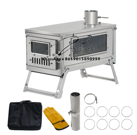 Ultralight Titanium Wood Stove - đánh giá và giá Ultralight Titanium Wood Stove Backpack