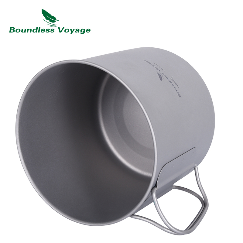 Boundless Voyage Camping Cooki - đánh giá và giá Titanium Cooking Pot Pan Mess Kit