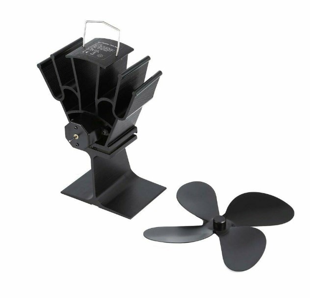 4-Blade Heat Powered Stove Fan - đánh giá và giá Stove Fan Heat Powered 4 Blade