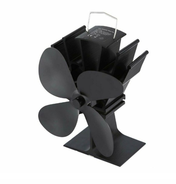 4-Blade Heat Powered Stove Fan - đánh giá và giá Stove Fan Heat Powered 4 Blade