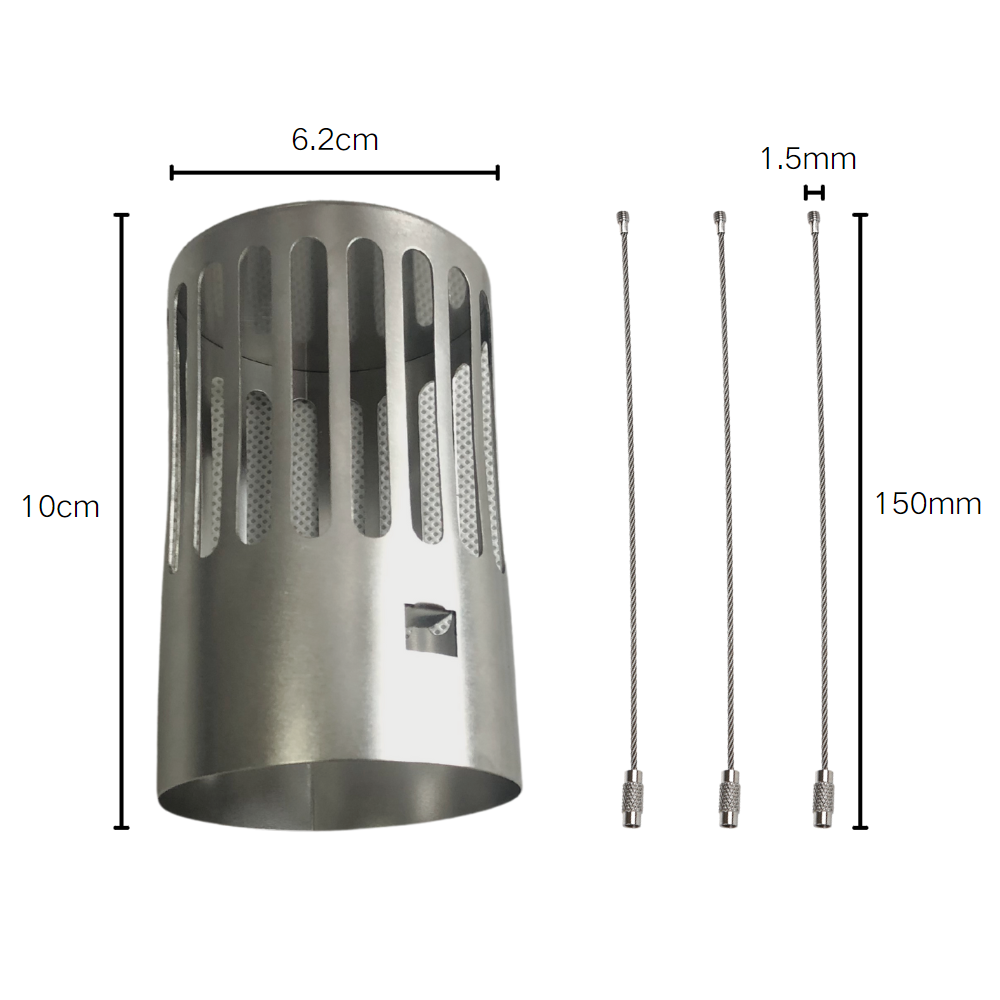 TEKL OUTDOOR Chimney Spark Arr - đánh giá và giá Tent Stove Pipe Spark Arrestor Cap