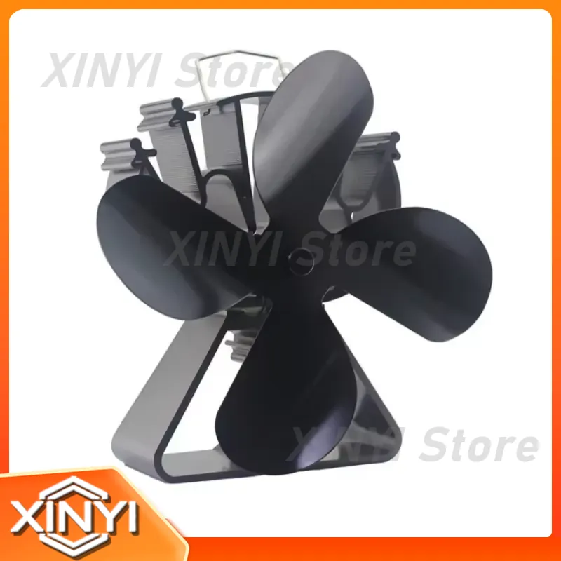 4-blade Eco Friendly Silent Fi - đánh giá và giá Stove Fan Heat Powered 4 Blade