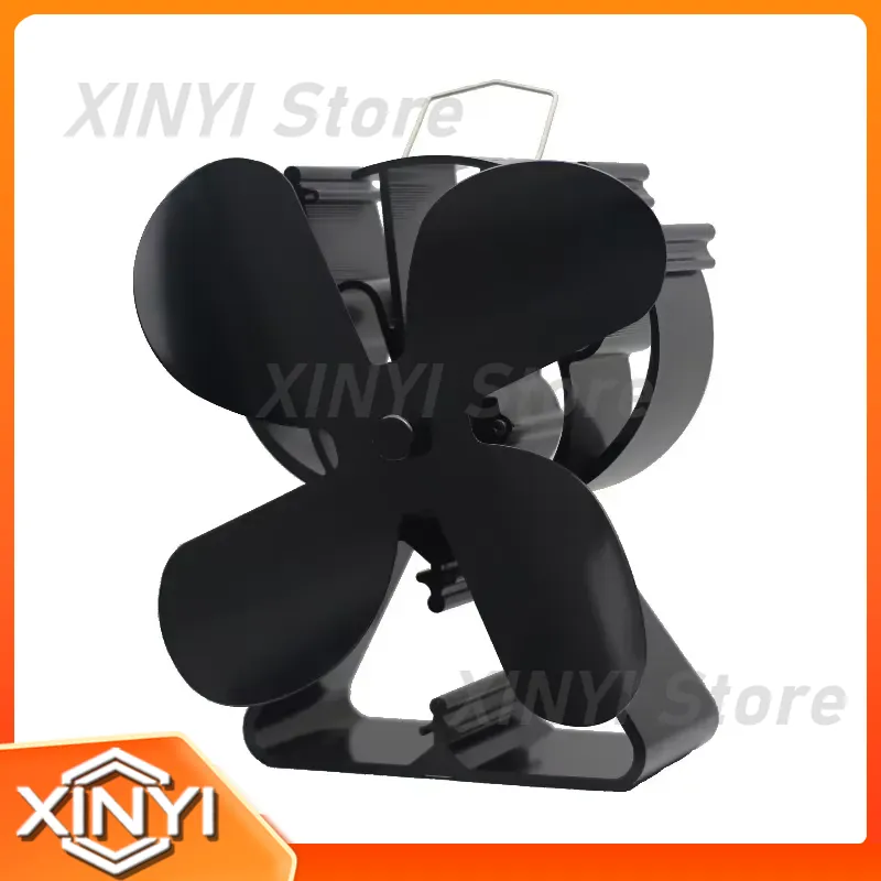 4-blade Eco Friendly Silent Fi - đánh giá và giá Stove Fan Heat Powered 4 Blade