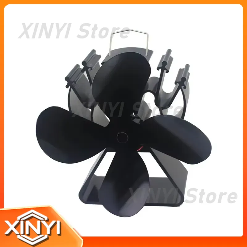 4-blade Eco Friendly Silent Fi - đánh giá và giá Stove Fan Heat Powered 4 Blade