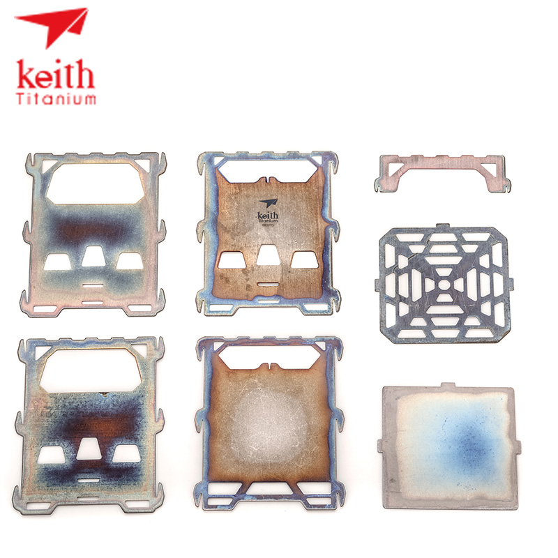 Bếp đốt củi hợp kim titan KEIT - đánh giá và giá Ultralight Titanium Wood Stove Backpack