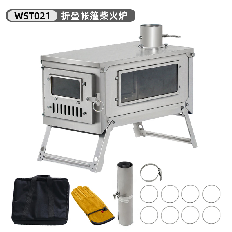 Titanium Outdoor Camping Tent  - đánh giá và giá Titanium Folding Wood Stove Tent