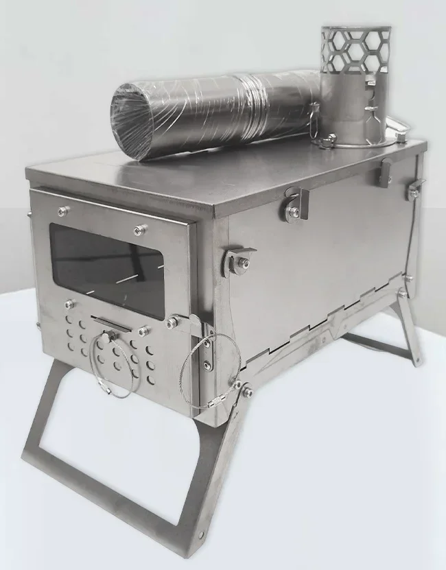Titanium Wood Burning Stove Po - đánh giá và giá Titanium Folding Wood Stove Tent