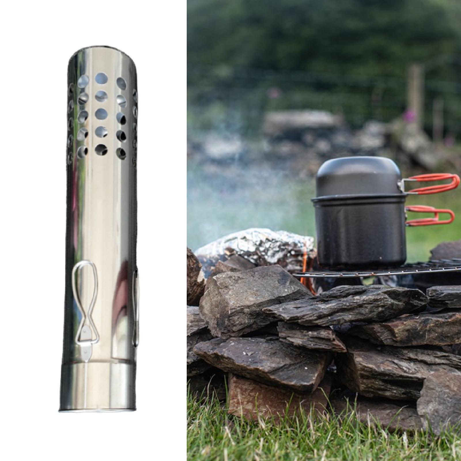 Outdoor Stove Chimney Pipe wit - đánh giá và giá Tent Stove Pipe Spark Arrestor Cap
