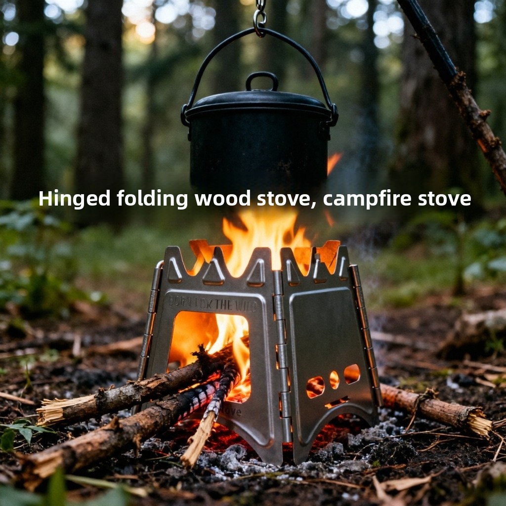 TiForge Compact Folding Titani - đánh giá và giá Titanium Folding Wood Stove Tent