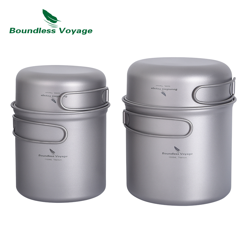 VÔ BIÊN Chuyến Đi Cắm Trại Tit - đánh giá và giá Titanium Cooking Pot Pan Mess Kit
