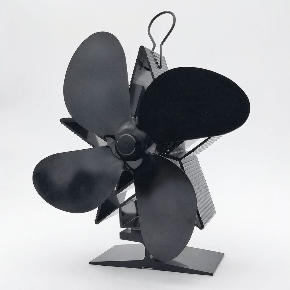 Silent Heat Powered Stove Fan  - đánh giá và giá Stove Fan Heat Powered 4 Blade