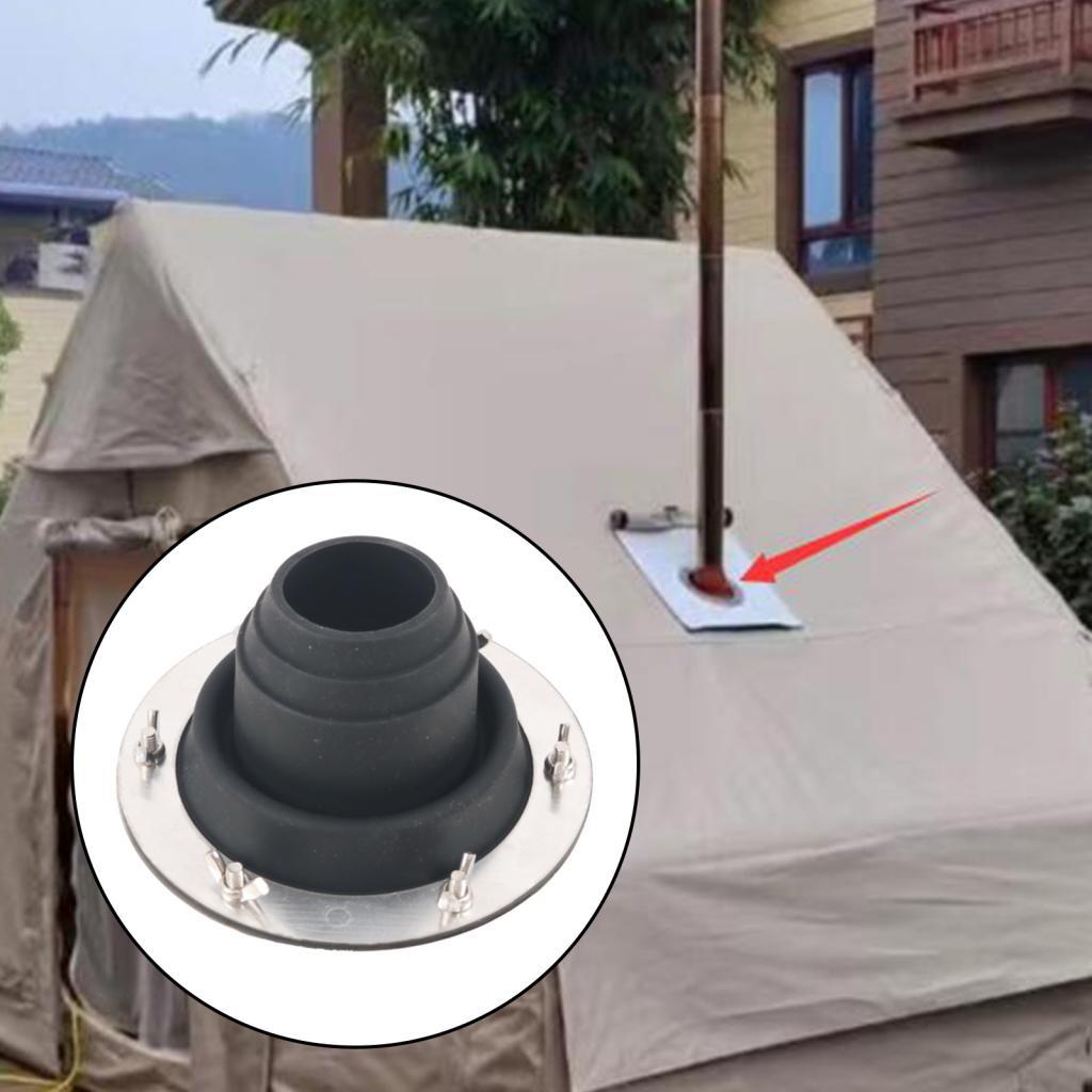 Silicone Tent Stove Jack Furna - đánh giá và giá Fireproof Stove Jack Tent Silicone