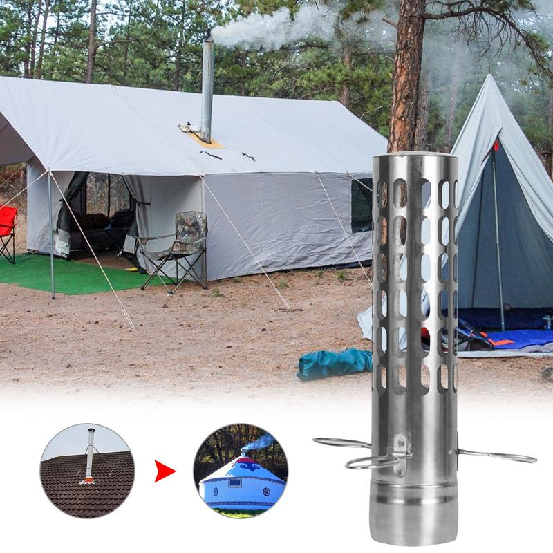 Camping Tent Stove Chimney Par - đánh giá và giá Tent Stove Pipe Spark Arrestor Cap