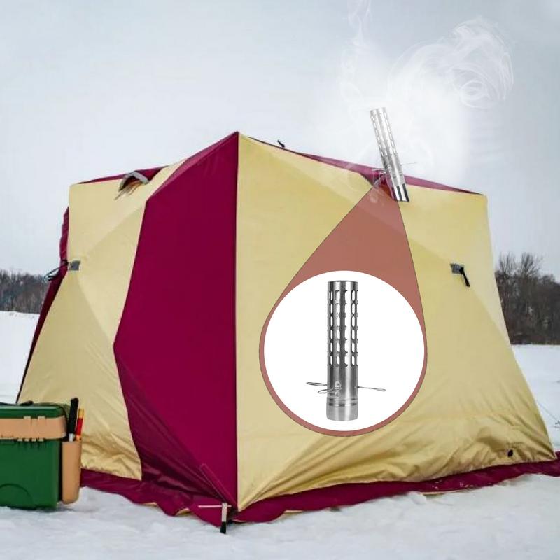 Camping Tent Stove Chimney Par - đánh giá và giá Tent Stove Pipe Spark Arrestor Cap