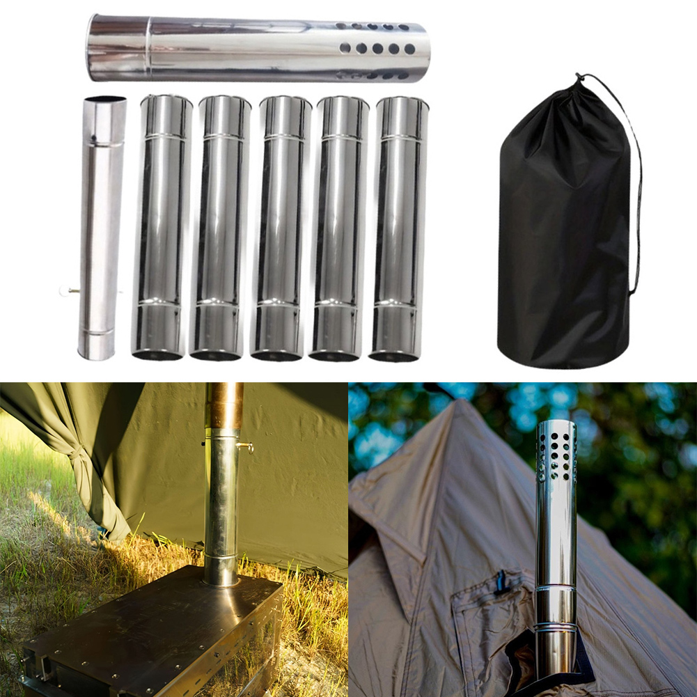 /Wood /Stove /Chimney Pipe Kit - đánh giá và giá Hot Tent Wood Stove With Chimney Pipe