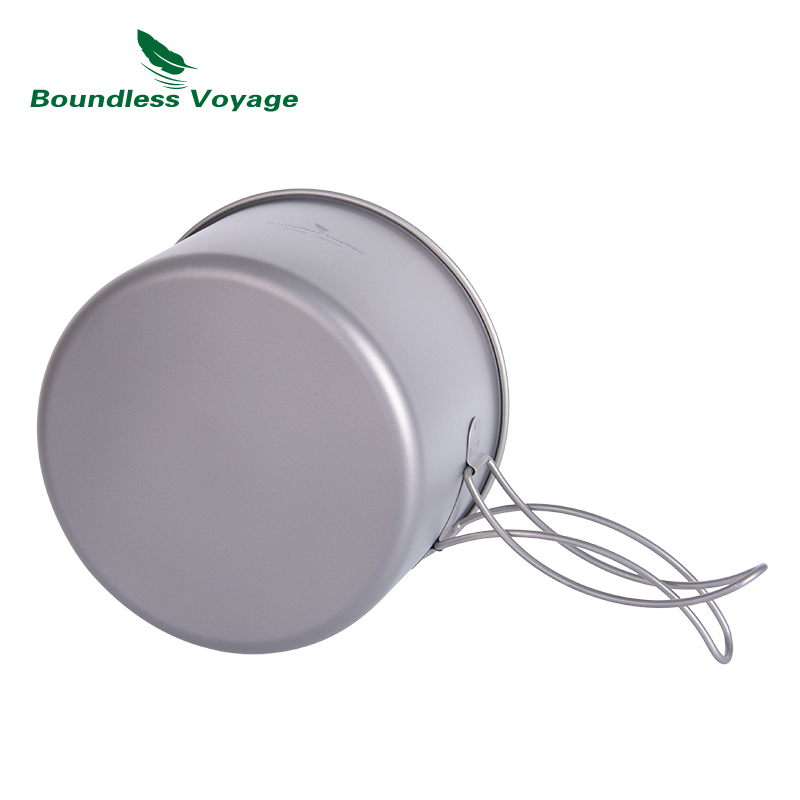 VÔ BIÊN Chuyến Hải Hành Titan  - đánh giá và giá Titanium Cooking Pot Pan Mess Kit