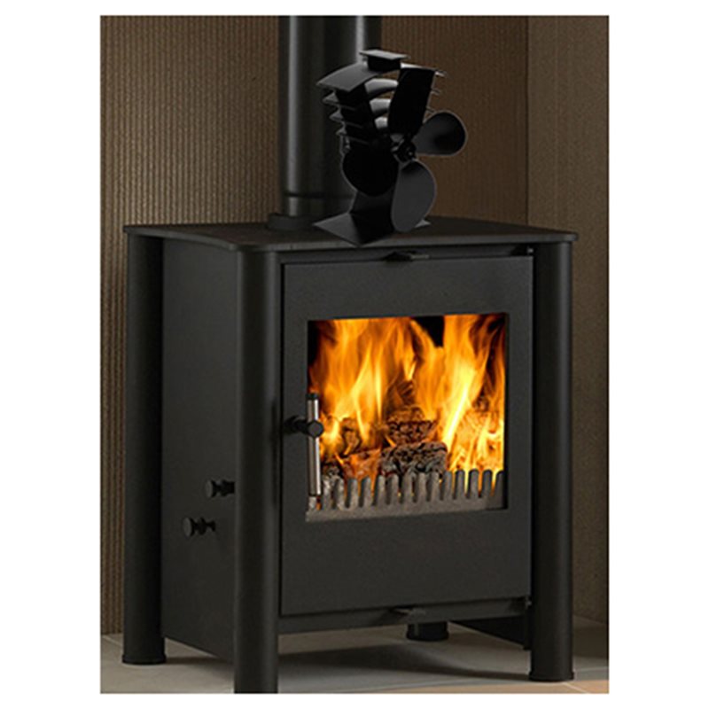 ABHU Aluminum Withstand Temper - đánh giá và giá Stove Fan Heat Powered 4 Blade