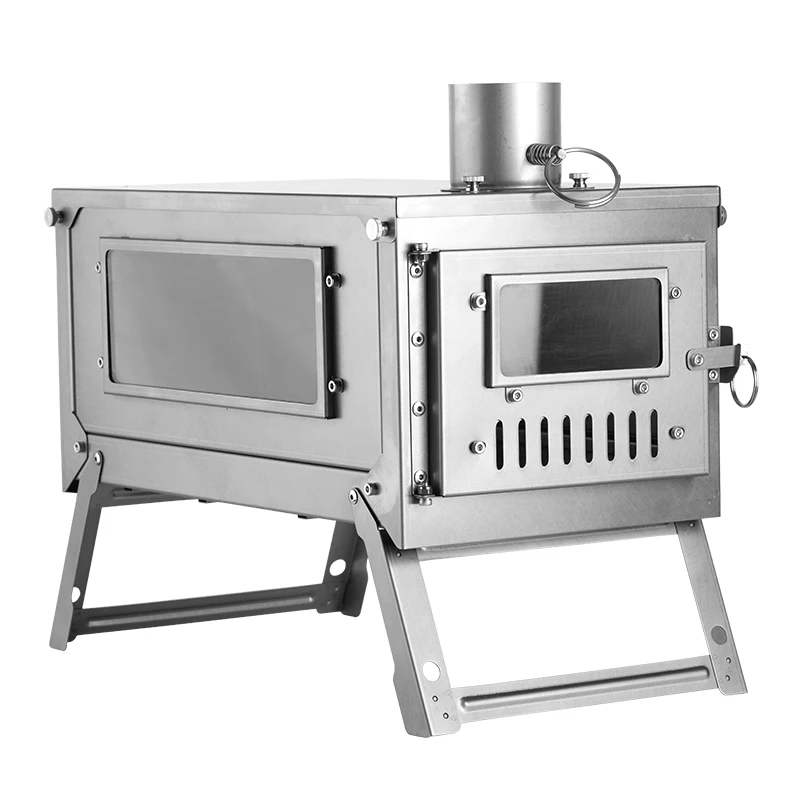 Ultralight Titanium Tent Stove - đánh giá và giá Ultralight Titanium Wood Stove Backpack