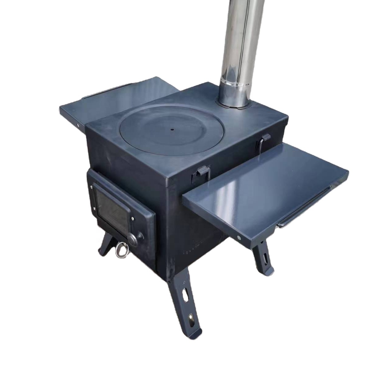 Compact Portable Wooden Campin - đánh giá và giá Titanium Folding Wood Stove Tent
