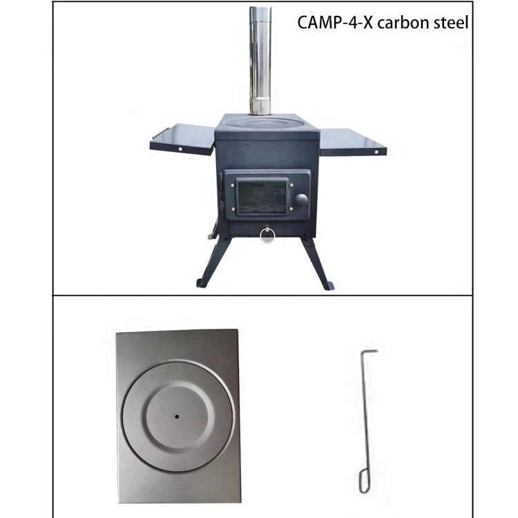 Compact Portable Wooden Campin - đánh giá và giá Titanium Folding Wood Stove Tent