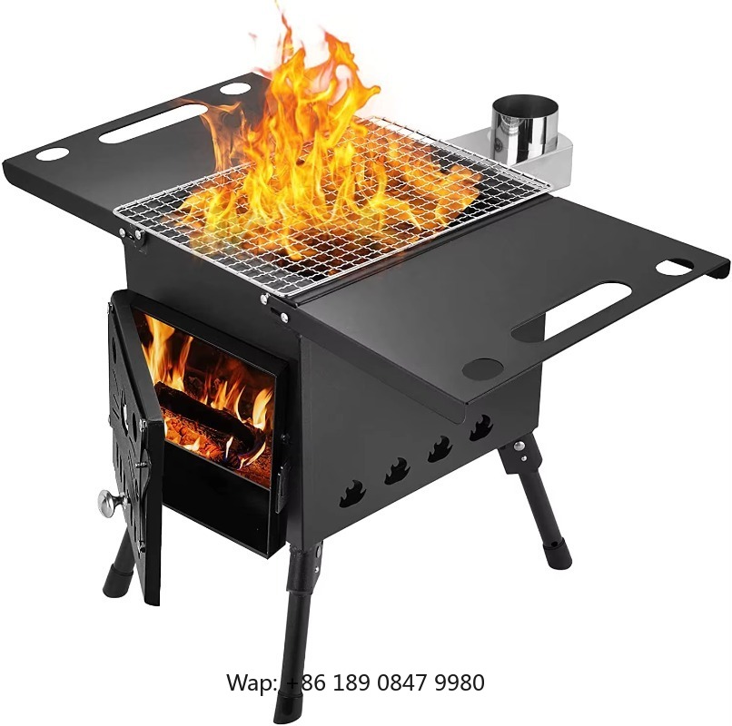 【Hot】Wood Burning Camp with Ch - đánh giá và giá Hot Tent Wood Stove With Chimney Pipe