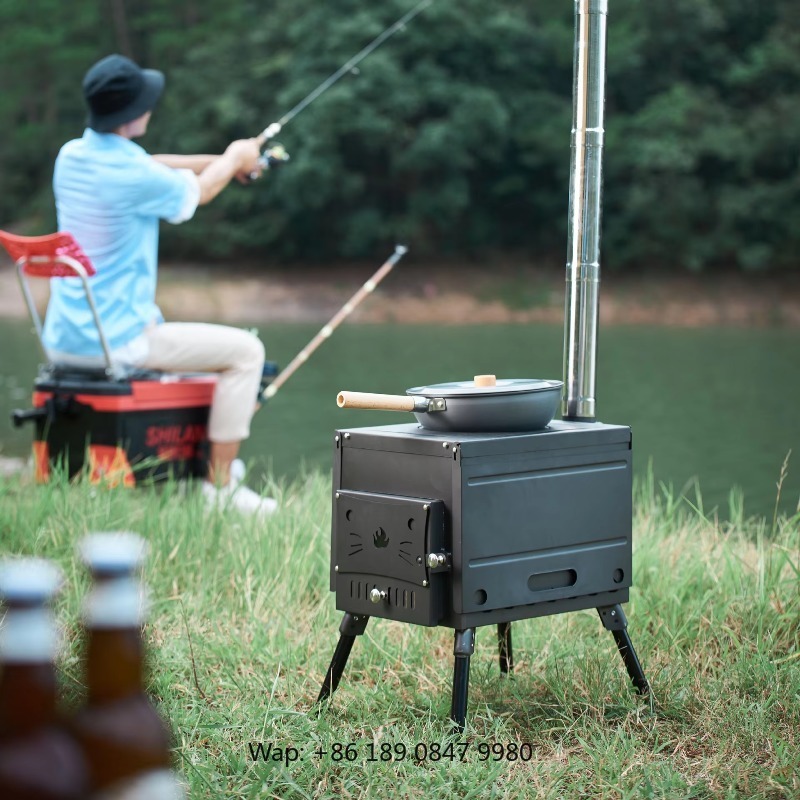 【Hot】Wood Burning Camp with Ch - đánh giá và giá Hot Tent Wood Stove With Chimney Pipe