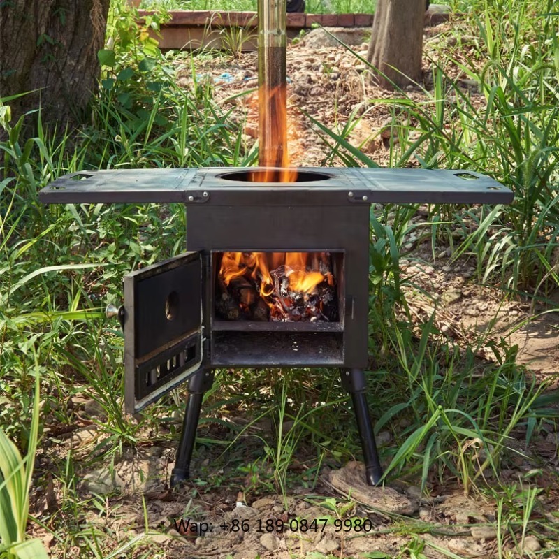 【Hot】Wood Burning Camp with Ch - đánh giá và giá Hot Tent Wood Stove With Chimney Pipe