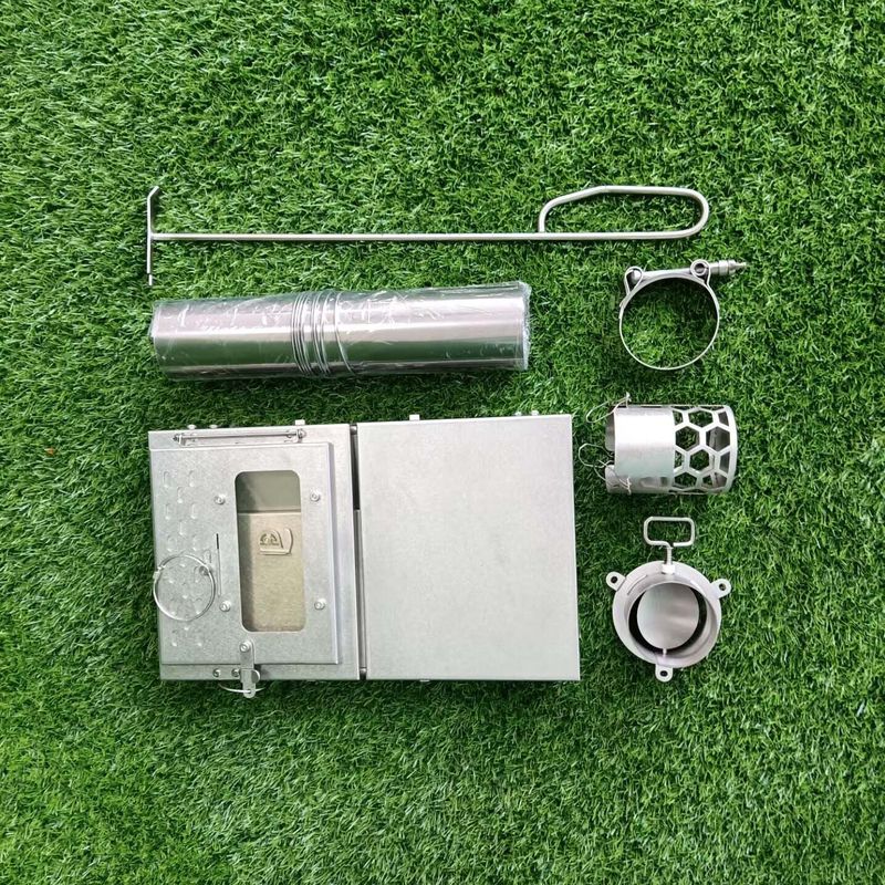 Outdoor Folding Tent Heater Po - đánh giá và giá Titanium Folding Wood Stove Tent
